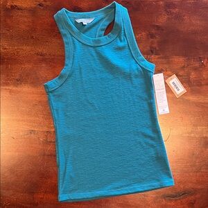 Title Nine Headlands Teal Tank Top